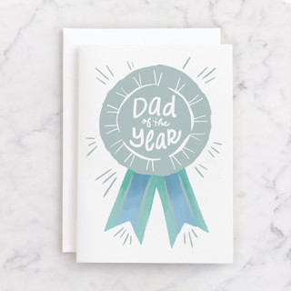 Parent of the Year Individual Father's Day Greeting Cards