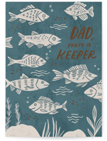 A Keeper Individual Father's Day Greeting Cards