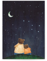 Under the Stars Individual Father's Day Greeting Cards