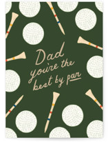 Best by Par Individual Father's Day Greeting Cards