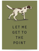 Pointer Individual Father's Day Greeting Cards