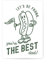 Frankly, Dad Individual Father's Day Greeting Cards