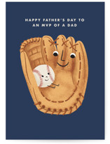 Hanging Out With You Individual Father's Day Greeting Cards