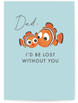 Disney And Pixar's Lost Without You Individual Father's Day Greeting Cards