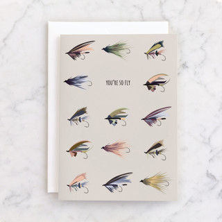 You're so fly Individual Masculine Birthday Greeting Cards