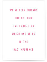 Friends so long Individual Feminine Birthday Greeting Cards