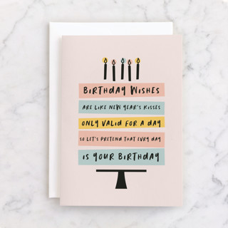 Birthday Every Day Individual Feminine Birthday Greeting Cards