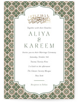 Foil-Pressed Wedding Invitations