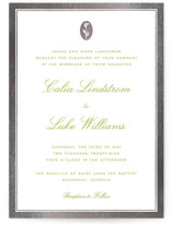 Calia  Foil-Pressed Wedding Invitations