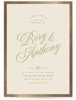 rory Foil-Pressed Wedding Invitations
