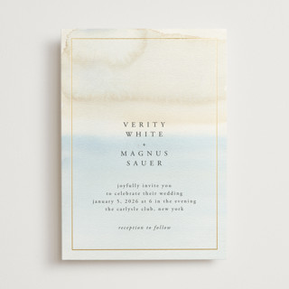 Contemplate Foil-Pressed Wedding Invitations