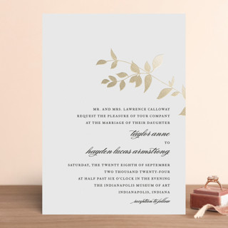 Daydream Foil-Pressed Wedding Invitations