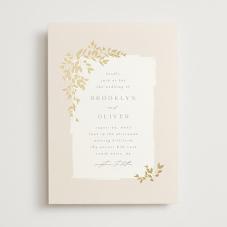 Everly Foil-Pressed Wedding Invitations