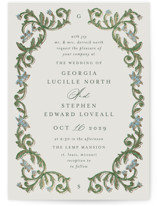 grandeur Foil-Pressed Wedding Invitations