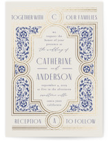Foil-Pressed Wedding Invitations