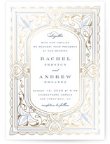 Foil-Pressed Wedding Invitations