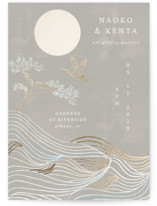 Asahi Foil-Pressed Wedding Invitations