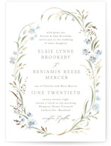 Meadow Foil-Pressed Wedding Invitations