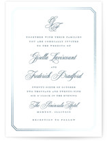 othellolagkage Foil-Pressed Wedding Invitations