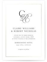 Foil-Pressed Wedding Invitations