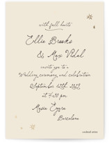 Foil-Pressed Wedding Invitations