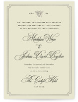 Foil-Pressed Wedding Invitations