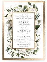 Classic Love Foil-Pressed Wedding Invitations