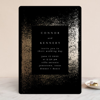the mill park Foil-Pressed Wedding Invitations