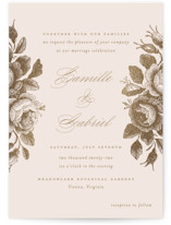 Idyllic Foil-Pressed Wedding Invitations