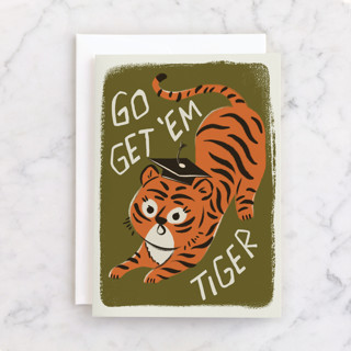 go get 'em Individual Graduation Greeting Cards