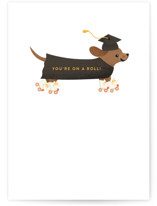 On A Roll Individual Graduation Greeting Cards