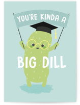Big Dill Individual Graduation Greeting Cards