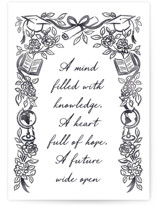 future in bloom Individual Graduation Greeting Cards