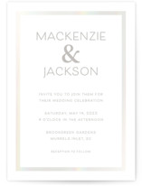 soft tones Gloss-Press® Wedding Invitations