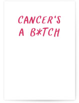Cancer is a B Individual Get Well Greeting Cards