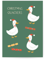 Christmas Quackers Individual Holiday Greeting Cards
