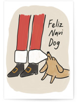 Feliz Navi Dog Individual Holiday Greeting Cards