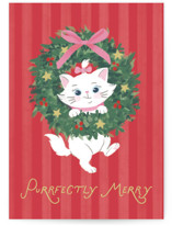 Disney Marie’s Holiday Mischief Individual Holiday Greeting Cards