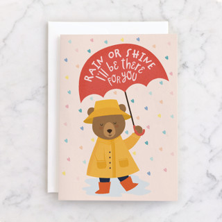 I'll be there for you Individual Just Because Greeting Cards