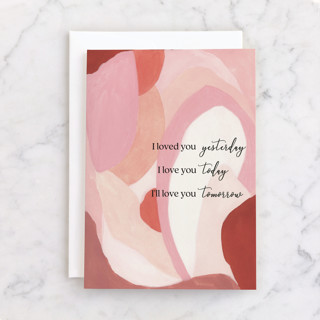 Full of heart Individual Just Because Greeting Cards