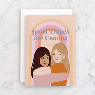 Good Things are Coming Individual Just Because Greeting Cards