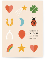 Lucky Charm Individual Just Because Greeting Cards