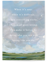 Lucky to Have You Individual Just Because Greeting Cards