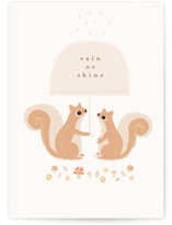 Rain Or Shine... Individual Just Because Greeting Cards