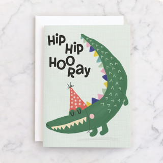 Party Croc Individual Kid's Birthday Greeting Cards
