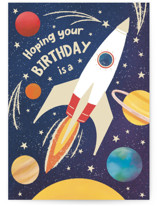 Birthday Blast Individual Kid's Birthday Greeting Cards