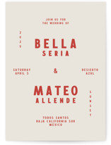 Petite Wedding Invitations