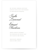 Petite Wedding Invitations