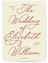 Petite Wedding Invitations