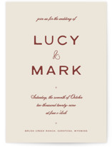 Petite Wedding Invitations